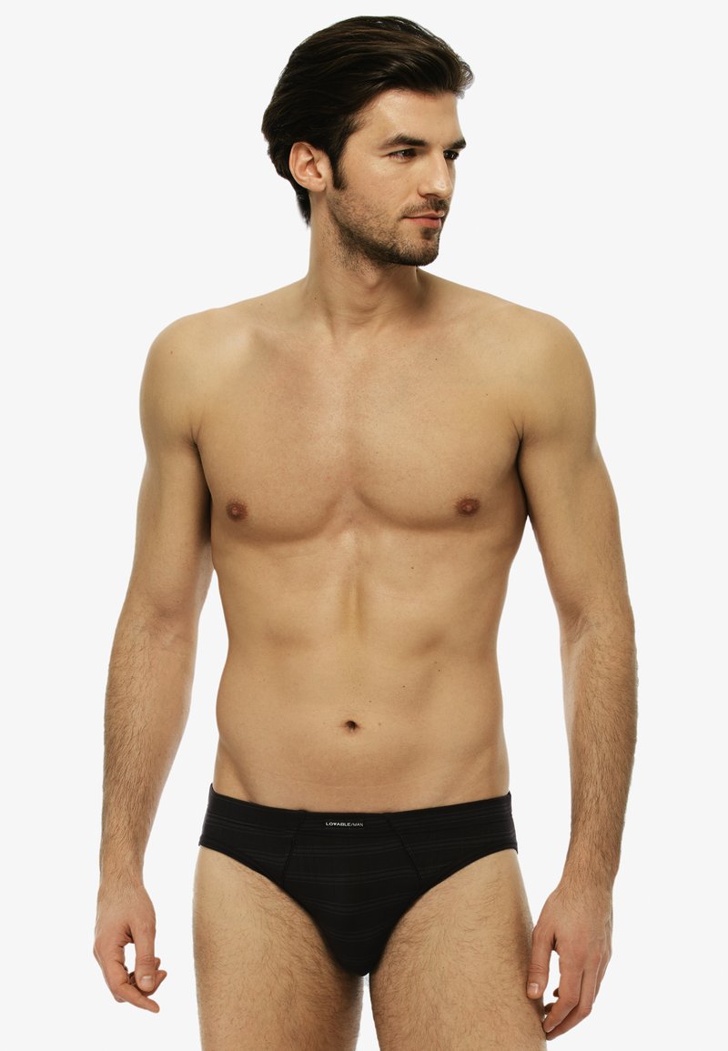 Lovable CLASSY MICROMODAL - Slip - nero