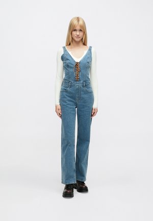CHASE LACE UP - Jumpsuit - blue denim