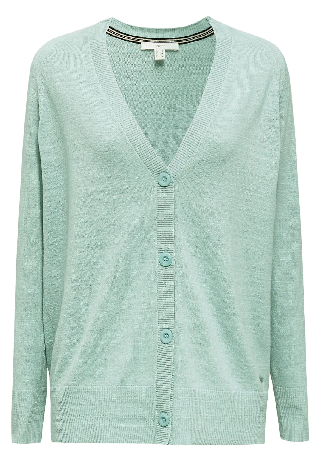 Esprit MIT V AUSSCHNITT Vest light aqua greenLichtgroen Groene Esprit Dames truien & vesten online | ZALANDO