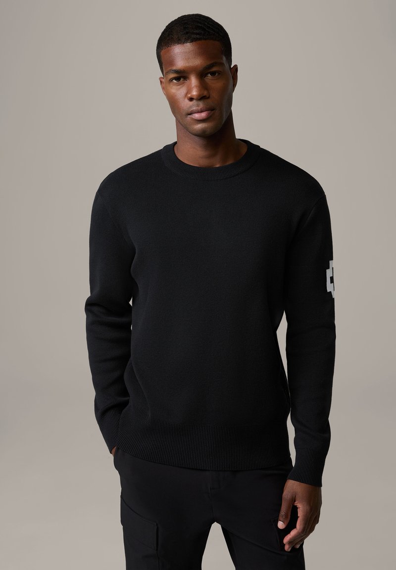 Strellson VARG - Strickpullover - schwarz
