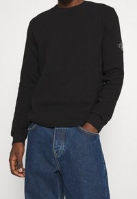 Calvin Klein Jeans Långärmad tröja - black