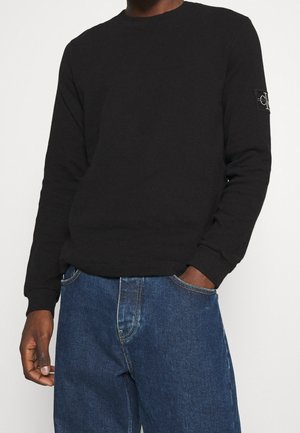 Calvin Klein Jeans Maglietta a manica lunga - black