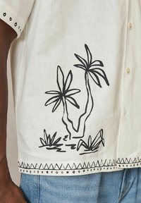 Reiss GALERA CHÉ PALM - Pluus - white