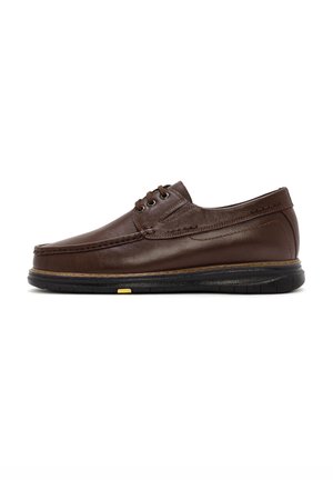 Smart lace-ups - brown