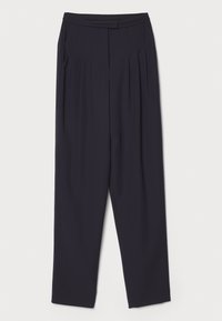 TROUSER - Pantaloni - navy blue