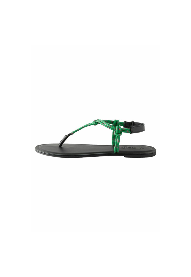 Next T-bar sandals - mottled green