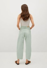 Mango Jeans baggy - mint