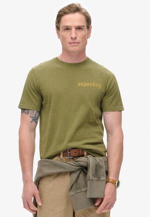 TATTOO GRAPHIC  - T-shirts print - khaki olive