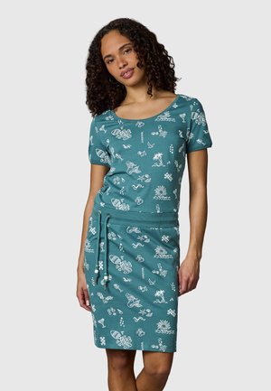 Ragwear BAOMI SUMMER - Jerseykjole - ocean green