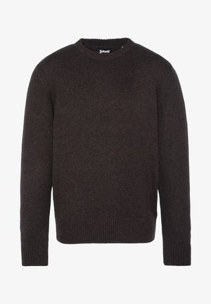 Schott, PULL COL ROND - Pullover - café