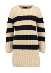 Blue Seven Abito in maglia - beige