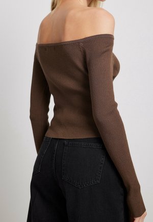 Jersey de punto - brown