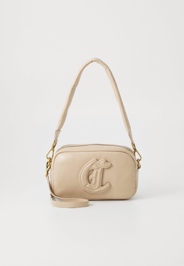 RANGE PUFFY LOGO UP - Umhängetasche - beige