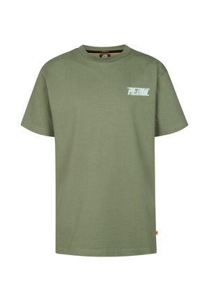 GRAPHIC BACK TORO - T-shirt print - sage