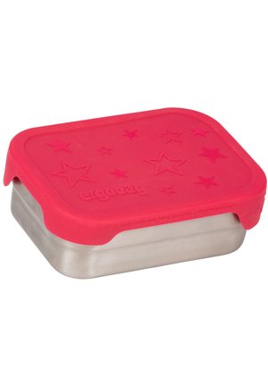 Ergobag, BROTDOSE EDELSTAHL SET 2TLG. - Lunch box - red