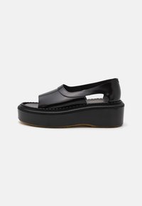 TYPE 201 UNISEX - Platform sandals - black
