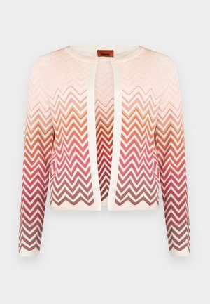 CARDIGAN - Jopica - pink/rust