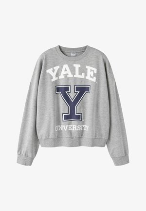 TWO SOON, Sweat College Print - Sweatshirt - grey melange