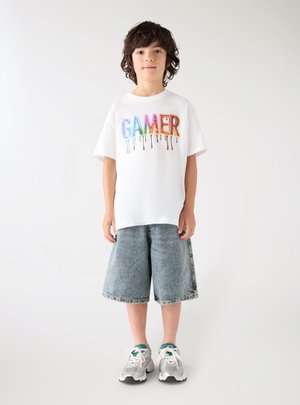 Terranova, T - T-shirt con stampa - bianco ottico