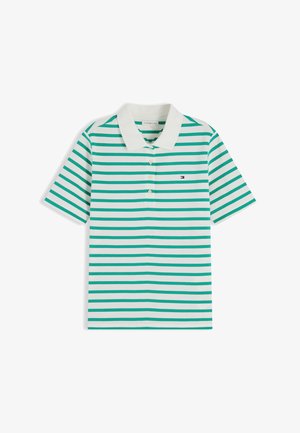 Tommy Hilfiger, Poloshirt - breton ecru/courtside green
