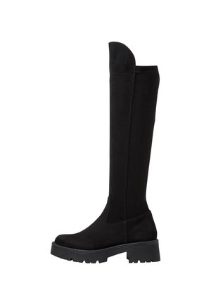 Over-the-knee boots - black