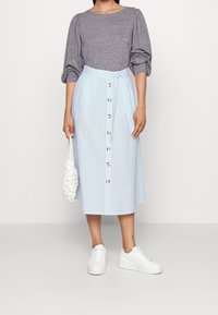 Anna Field Jupe trapèze - light blue