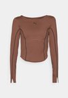 CLOUDSPUN  - T-shirt à manches longues - espresso brown