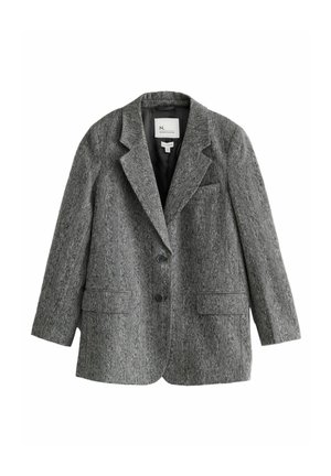 HERRINGBONE RICH - Blejzer - black white