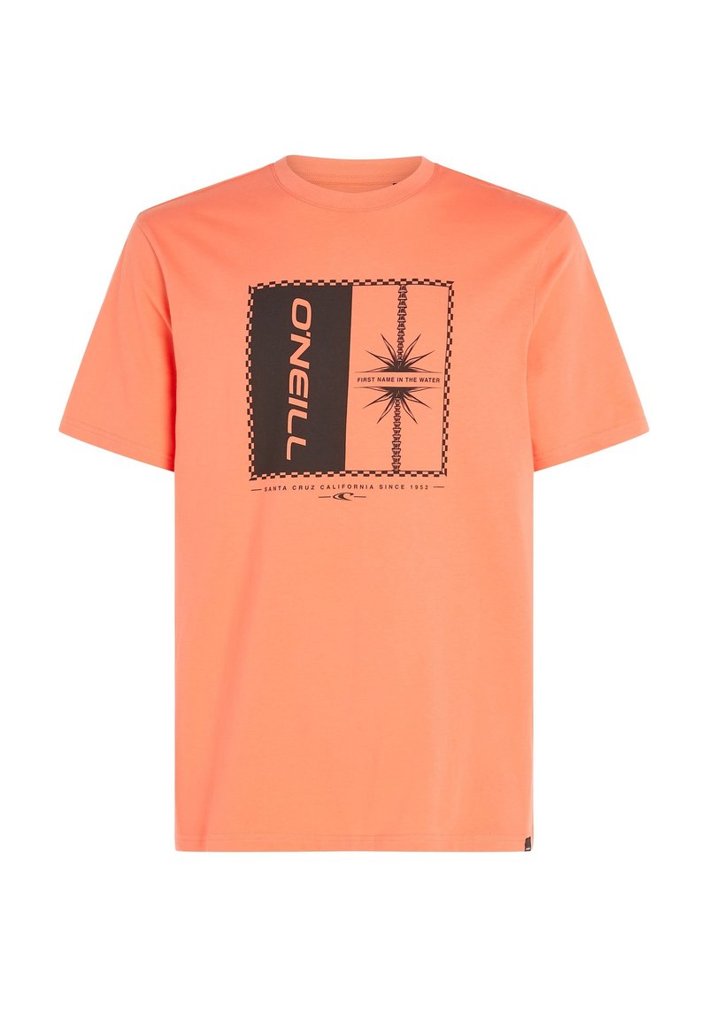 O’Neill T-shirt print oranje