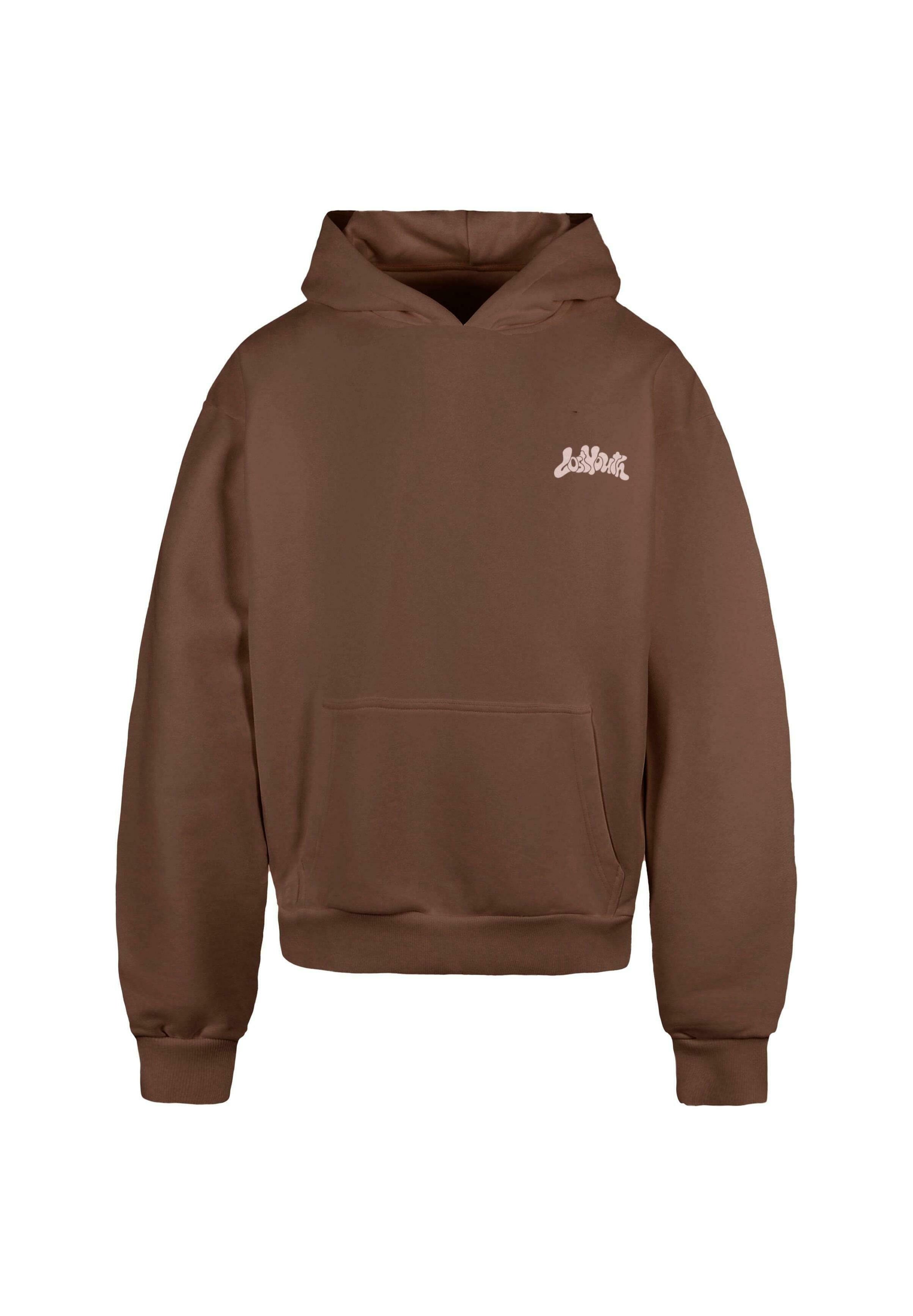 Lost Youth Hoodie - choclate brown/brown - Zalando.ie