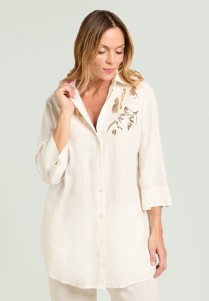 Luisa Viola Button-down blouse - beige