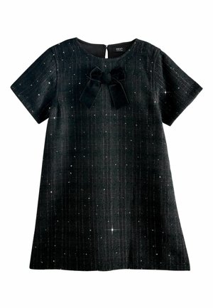 REGULAR FIT - BOUCLE TEXTURED  - Vestito casual - black