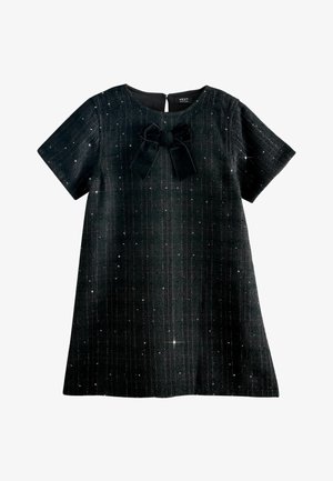 REGULAR FIT - BOUCLE TEXTURED - Dnevna haljina - black