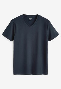 Next V-NECK FIVE PACK - T-shirt basic - blue