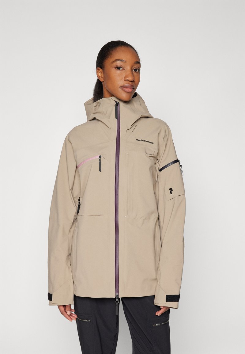 Peak Performance ALPINE GORE-TEX JACKET - Casaco de snowboard - avid beige