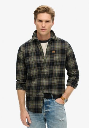 LONG SLEEVE LUMBER - Shirt - drayton check black