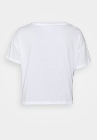 Calvin Klein Swimwear CROPPED - Maglia del pigiama - classic white