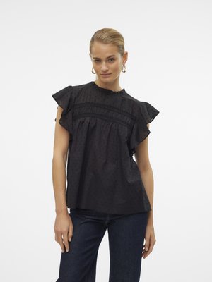 Vero Moda Blūze - black