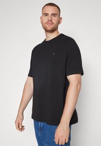 Tommy Hilfiger CORE STRETCH SLIM TEE - Basic T-shirt - black