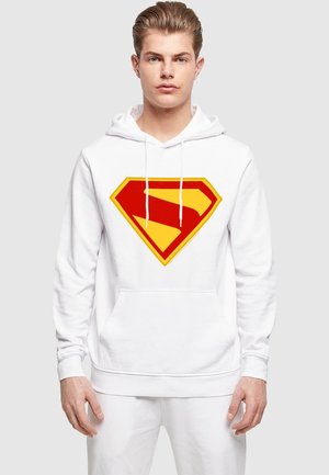 SUPERMAN NEW SHIELD LOGO  - Hoodie - white