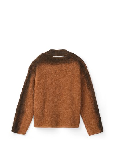 CAMPERLAB Felpa in pile - mittelrot