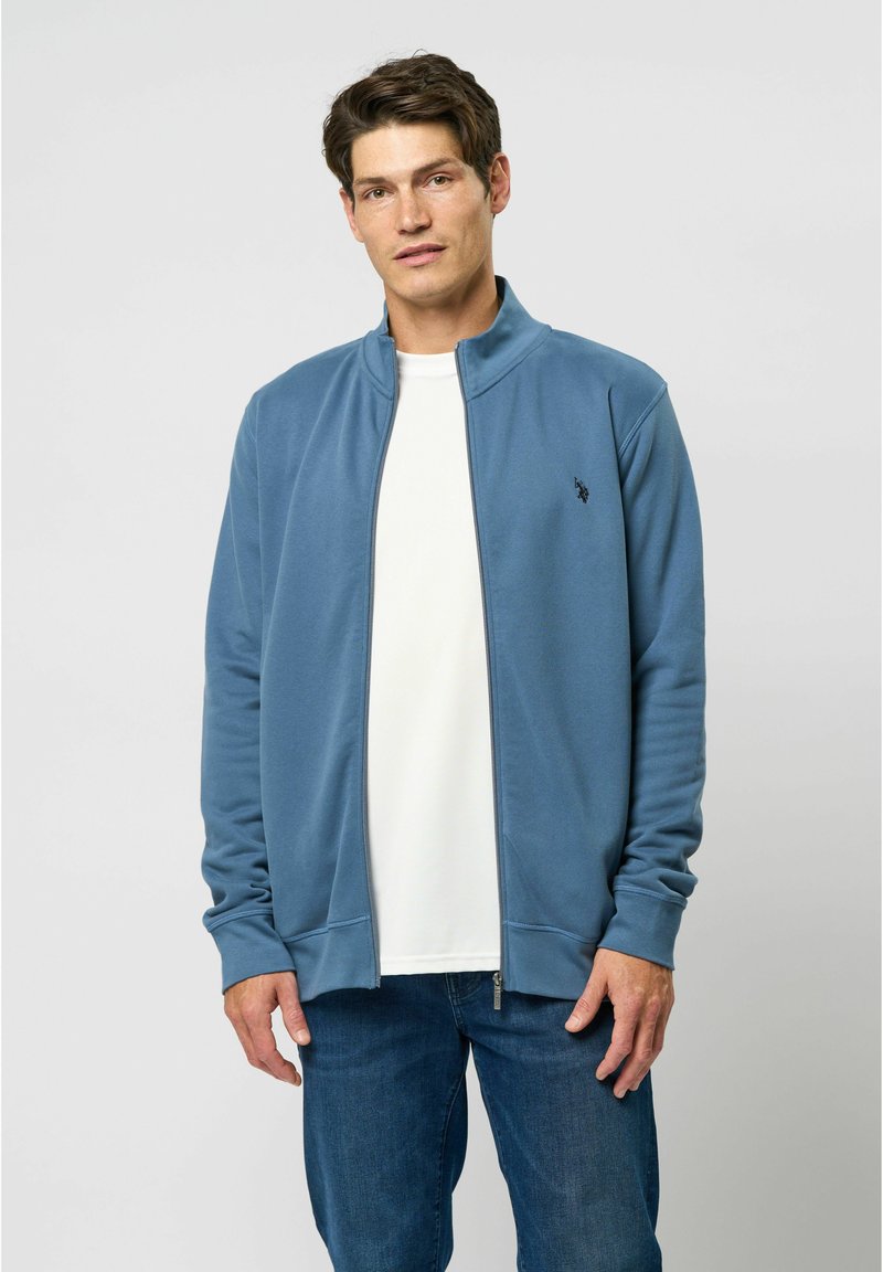 U.S. Polo Assn. OSCAR  - Zip-up sweatshirt - china blue