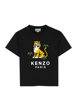 KENZO kids, TEE-SHIRT À MANCHES COURTES - T-shirt imprimé - black
