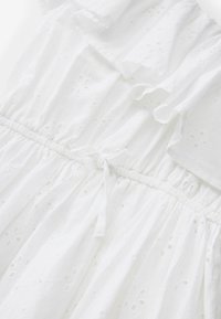 Next ONE SHOULDER - REGULAR FIT - Vapaa-ajan mekko - white broiderie
