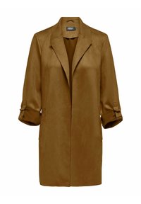 ONLJOLINE LIFE OTW CC - Kratek plašč - cognac