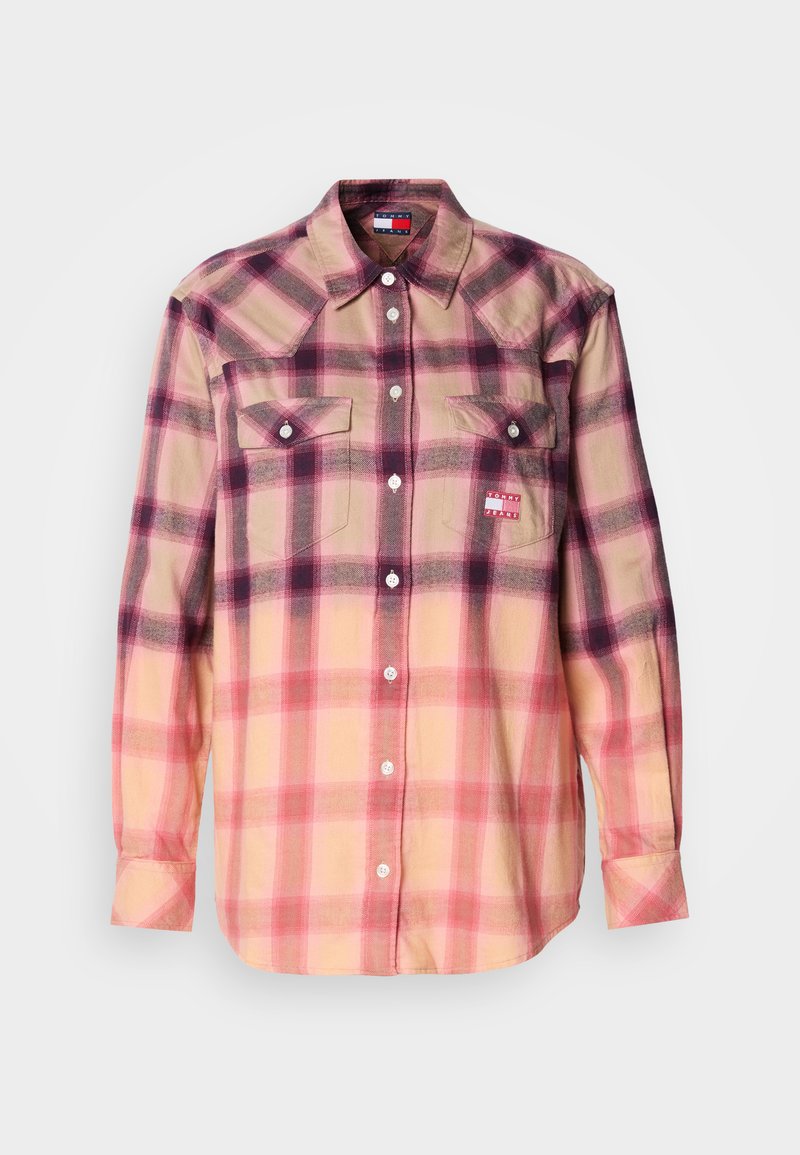Tommy Jeans Overhemdblouse oranje Tommy Jeans Overhemdblouse oranje