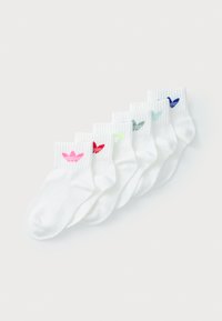 adidas Originals - KIDS SOCK UNISEX 6 PACK - Calze - lucid pink/better scarlet/signal green/bright yellow Immagine in miniatura 1