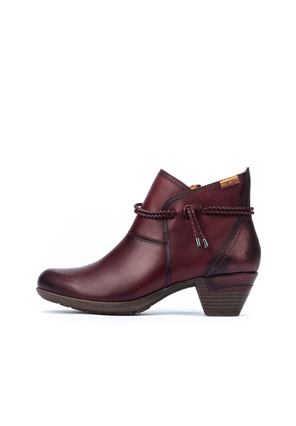 Pikolinos Botines con plataforma - garnet/rojo - Zalando.es