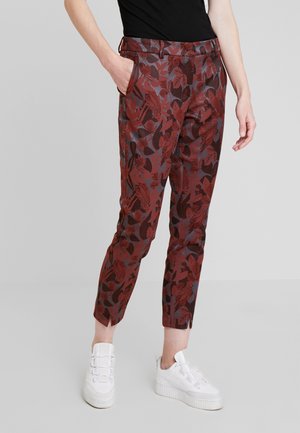 Housut - metallic red