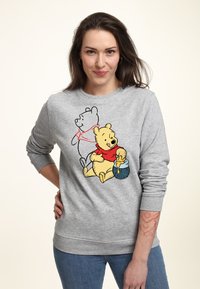 Disney WINNIE THE POOH LINE ART - Felpa - heather grey